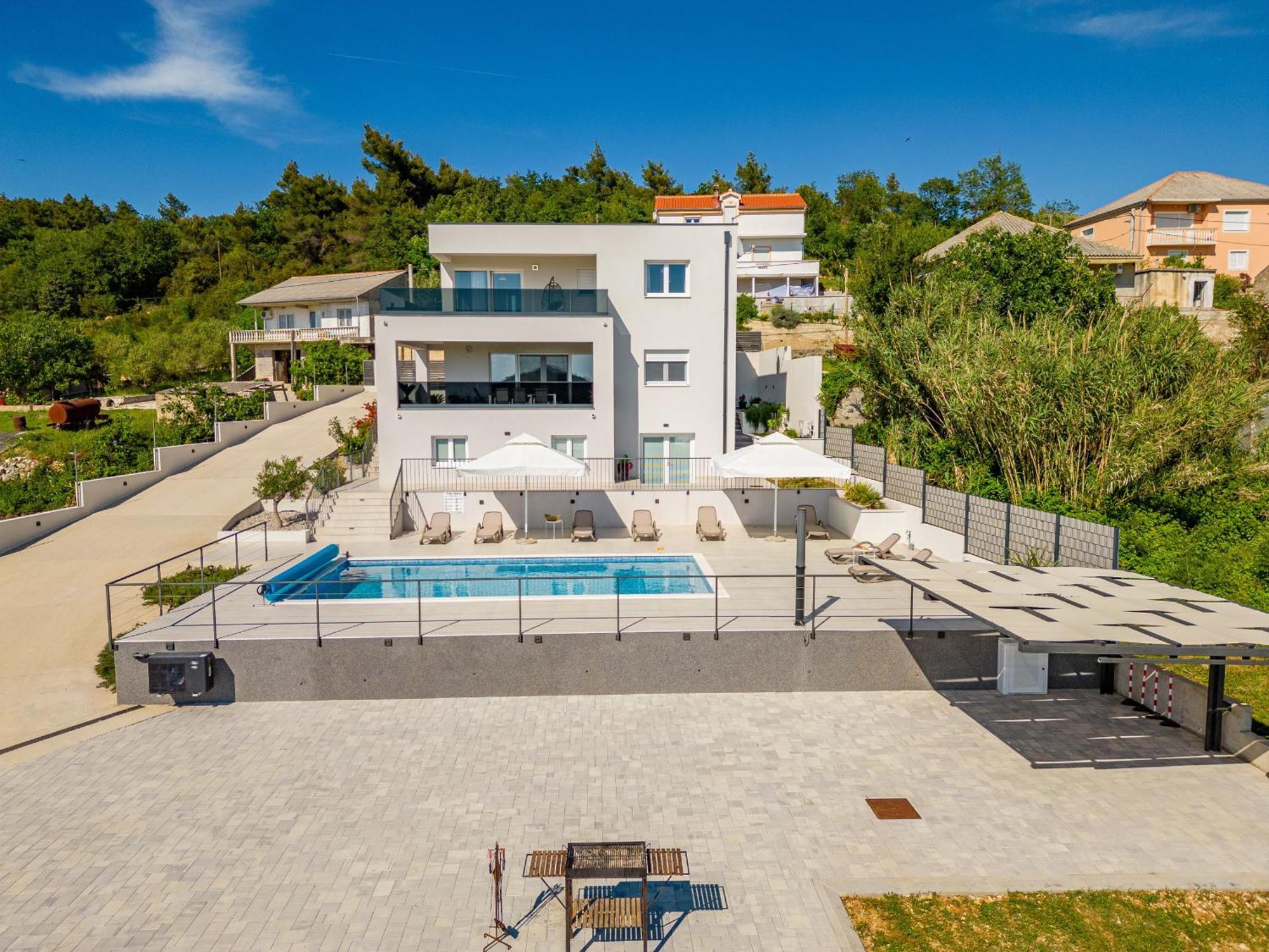 Villa Suton Zadarvillas Podvrsje Экстерьер фото