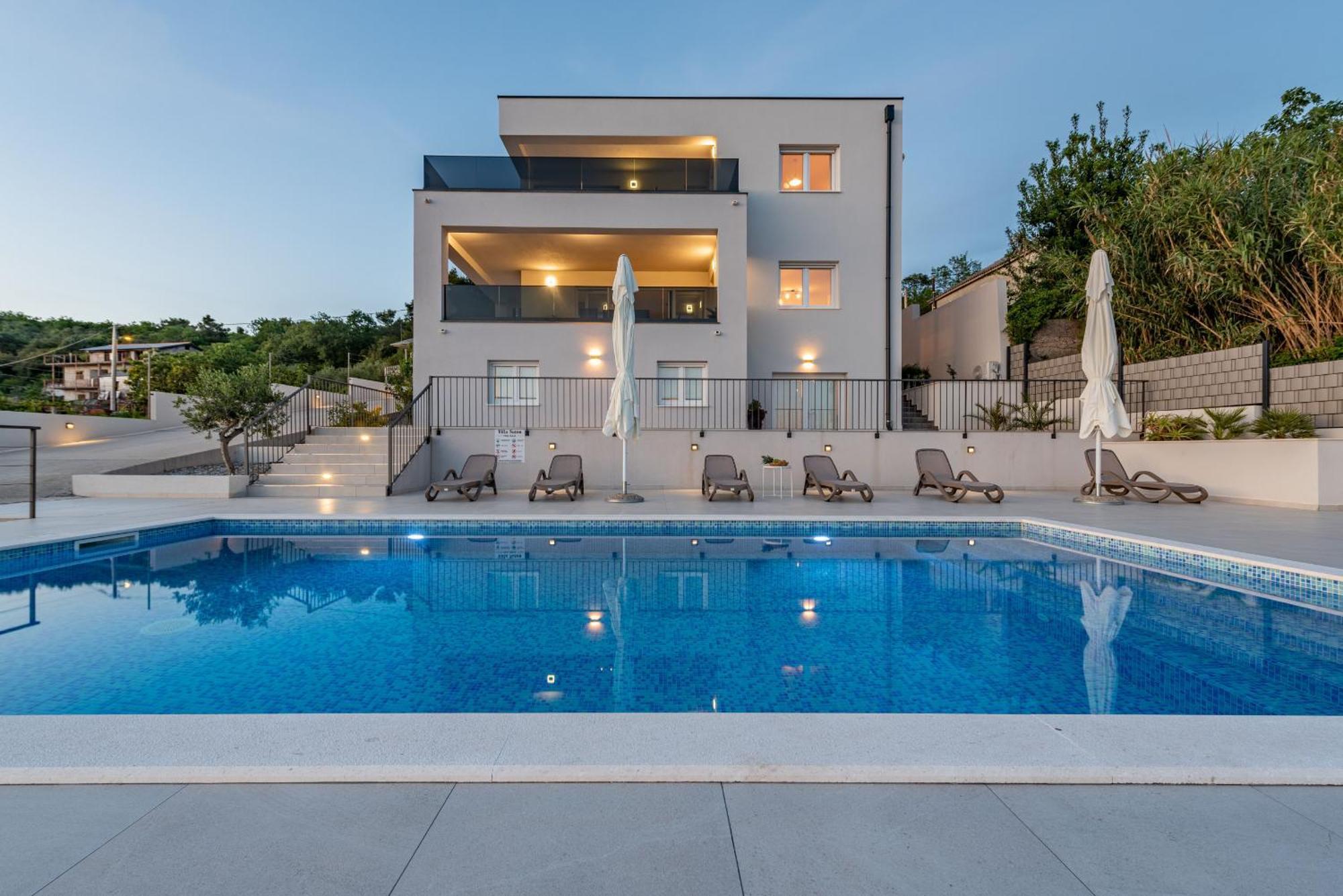 Villa Suton Zadarvillas Podvrsje Экстерьер фото