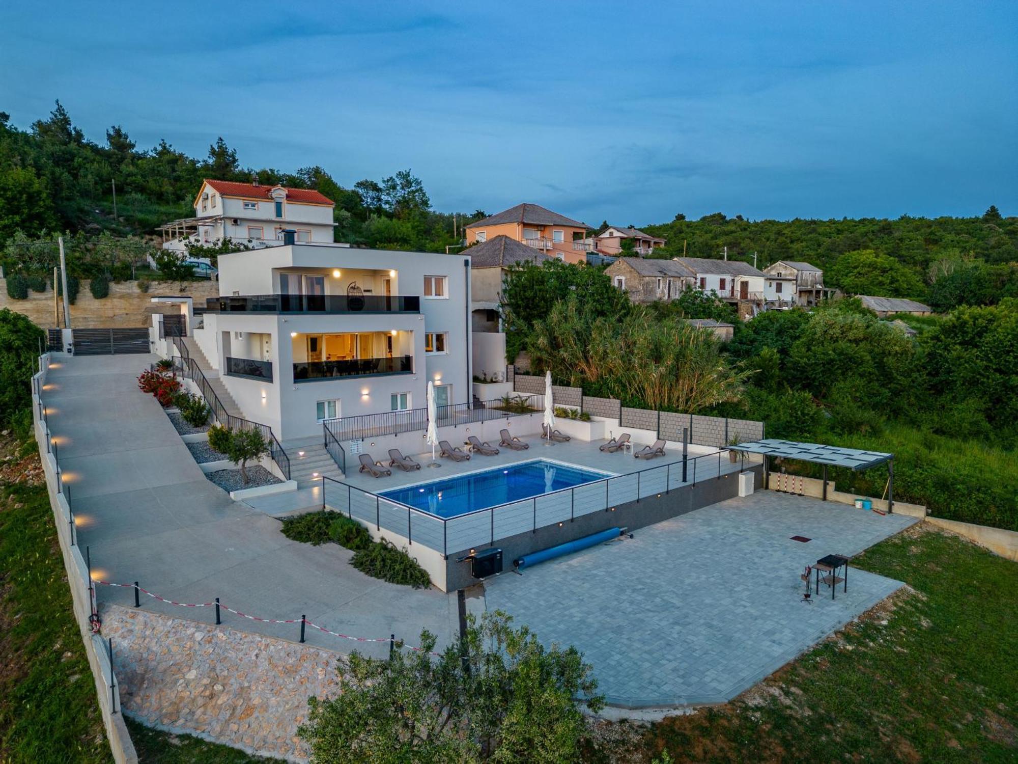 Villa Suton Zadarvillas Podvrsje Экстерьер фото